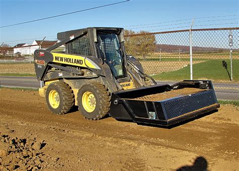 skid steer land rake|skid steer rock rake attachment.